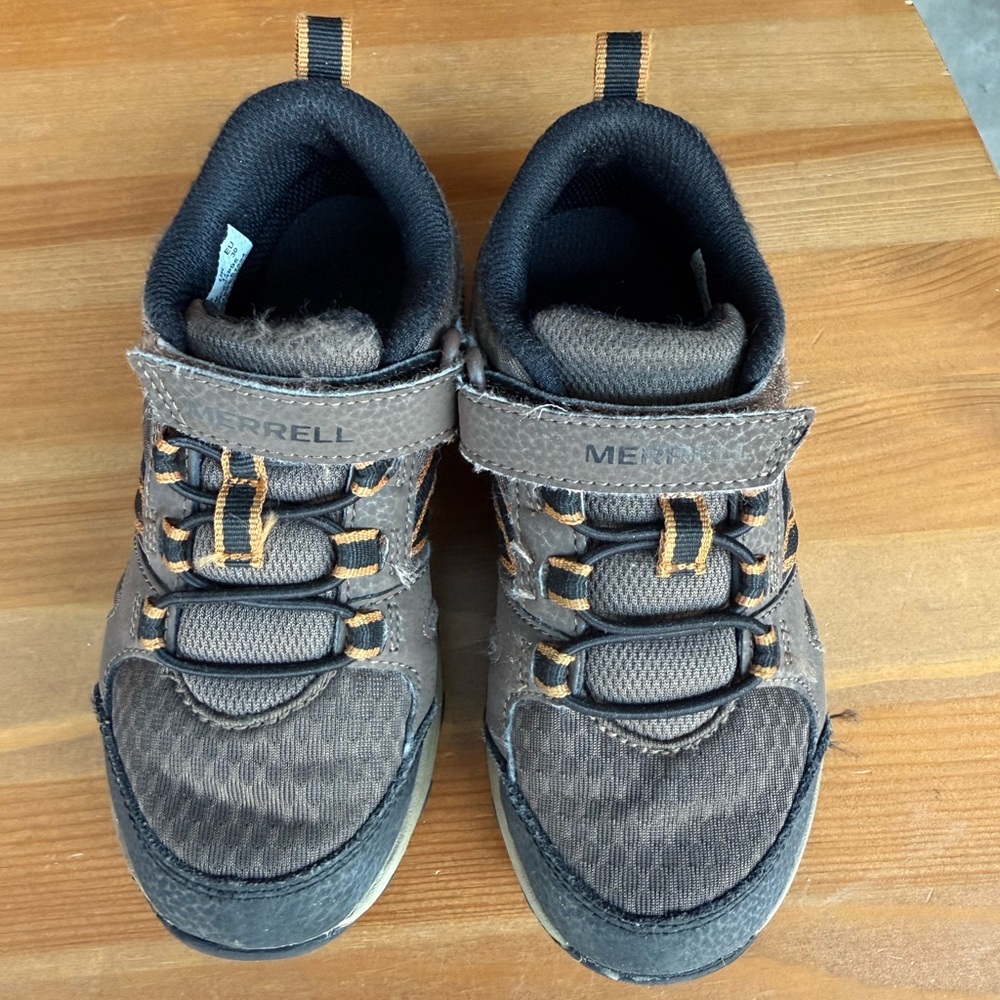 Merrell Kids' Brown and Black sneakers